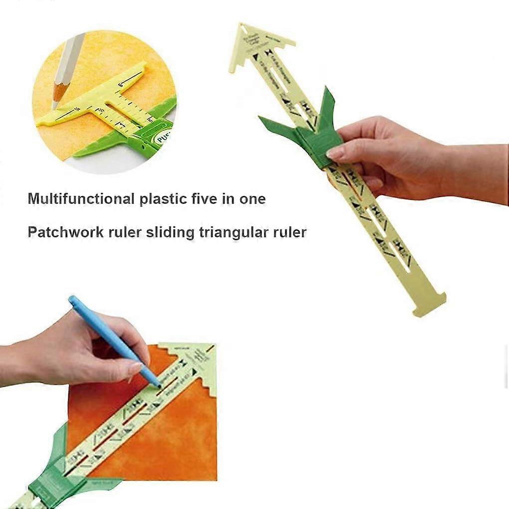 Sewing Ruler Seam Gauge with Fine Workmanship for Tailoring and Quilting, Large A24