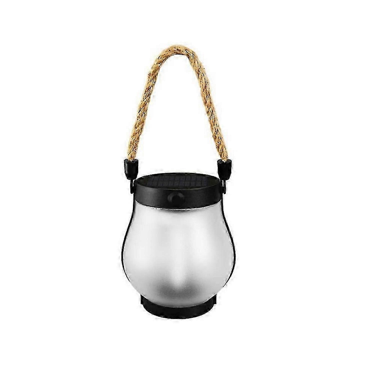 Dancing Flame Solar Lantern Outdoor Lights, Flame Solar Lanterns for Outside