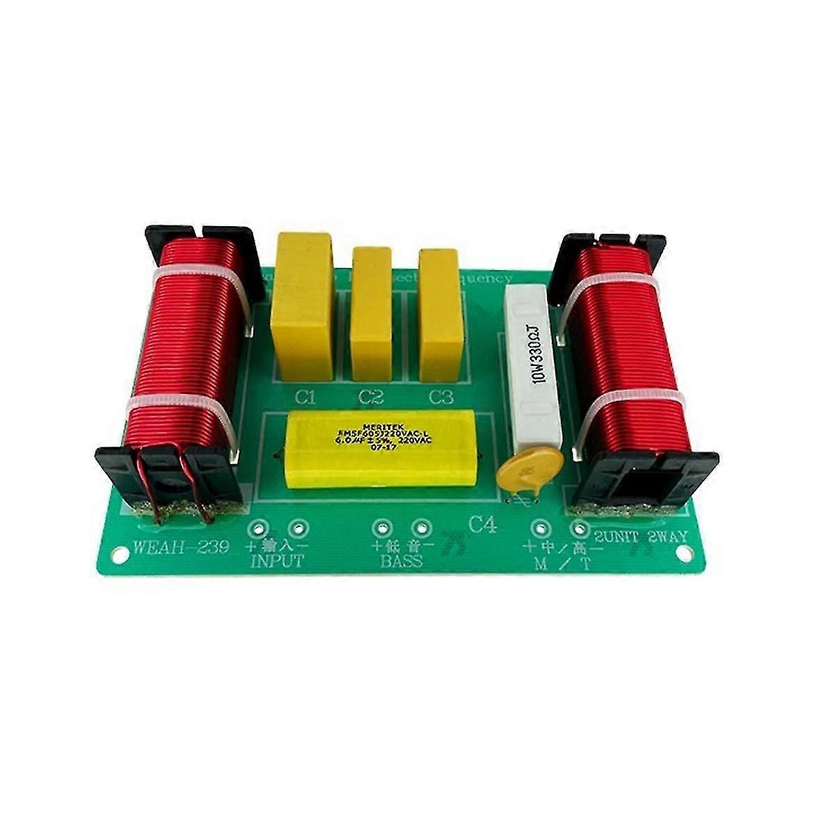 2 Way Speaker Frequency Divider High-Mid-range Bass Crossover Hi-fi Crossover Broadcast Conference