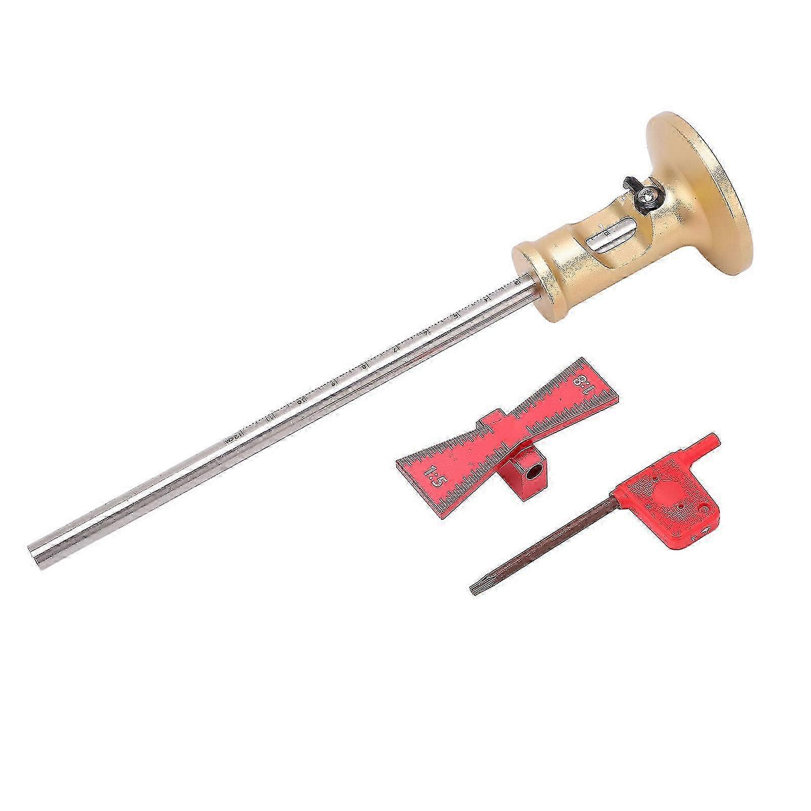 2Pcs Marking Gauge Dovetail Jig Guide Marker Scribing Tool Set Kit for Woodworking