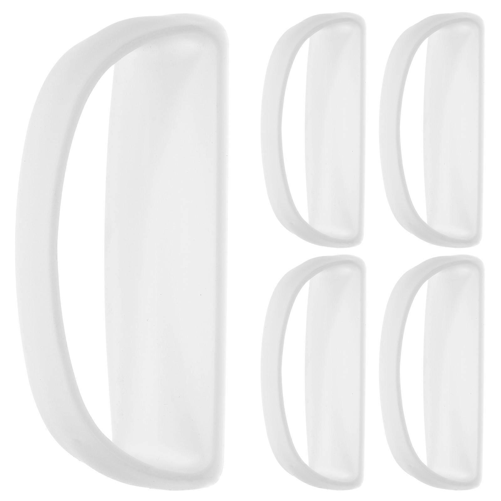 6pcs Adhesive Handle No Punching Sliding Door Handle Window Open Handle