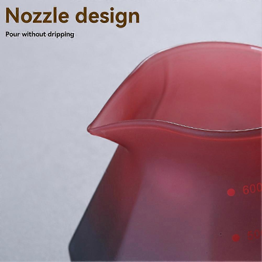 Coffee Filter Hand Drip Pot Percolators Borosilicate Glass Pour Coffee Tea Set with Walnut Handle