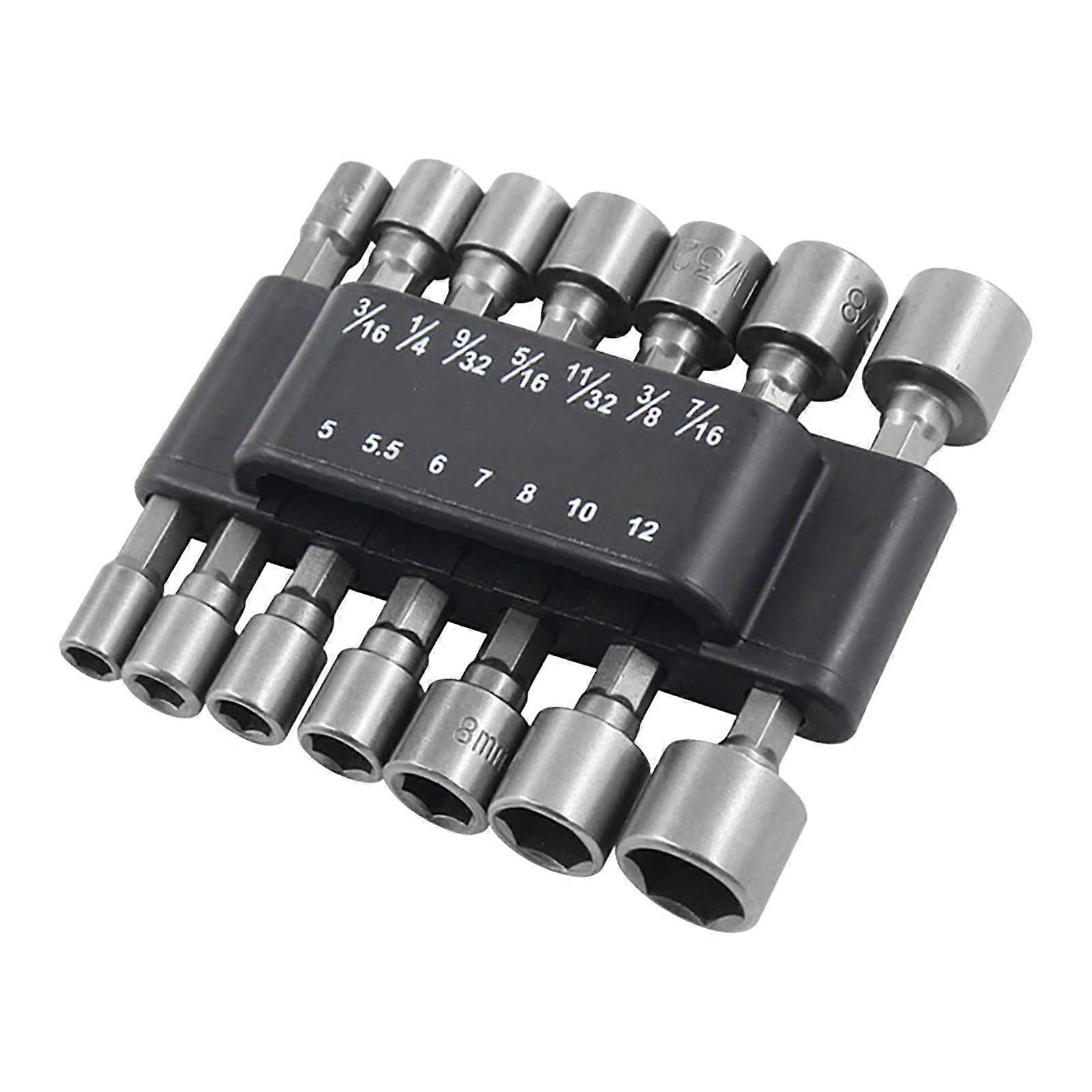 14pcs Powerful Socket Wrench Hexagon Handle Screw Socket
