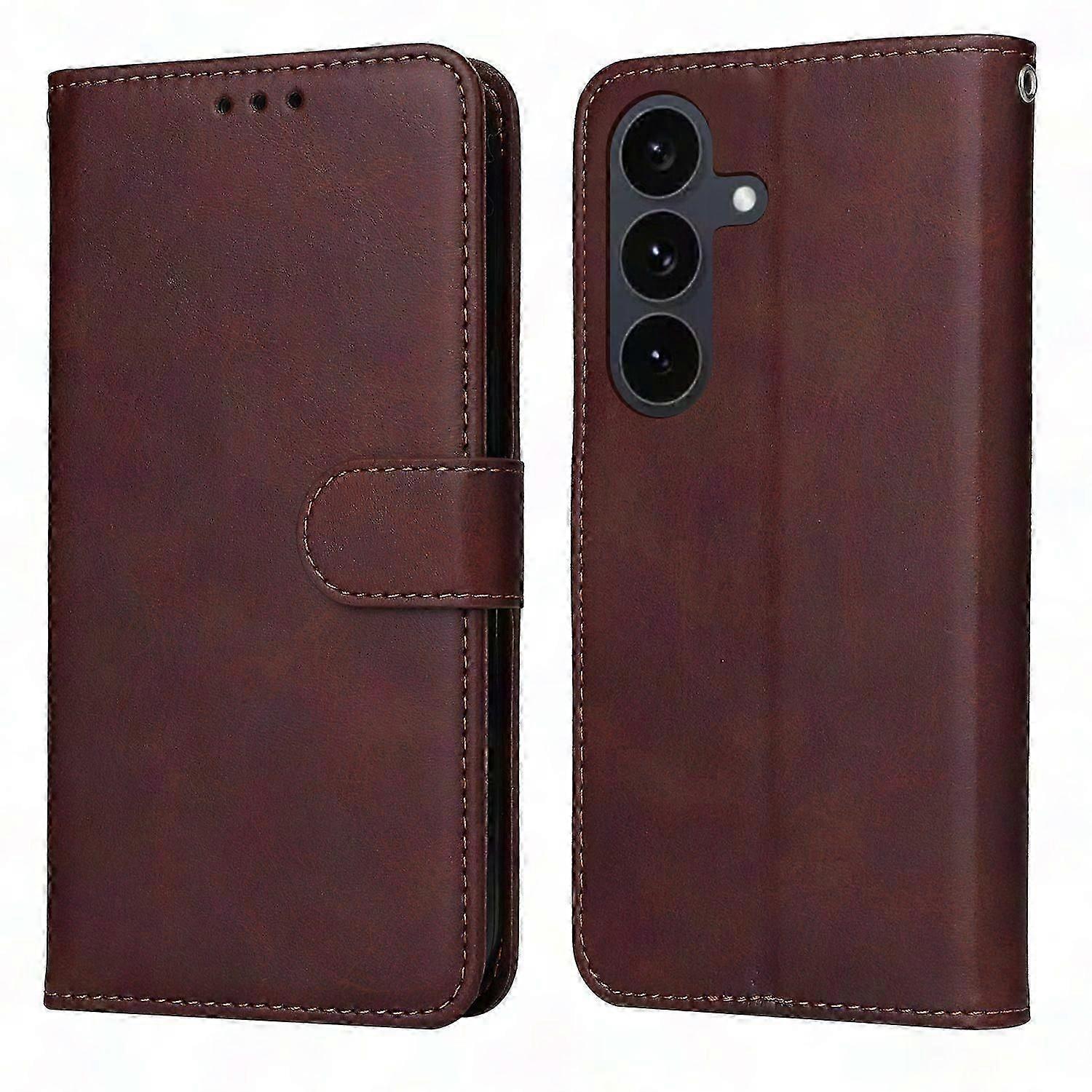S25 FE PU Leather Wallet Case