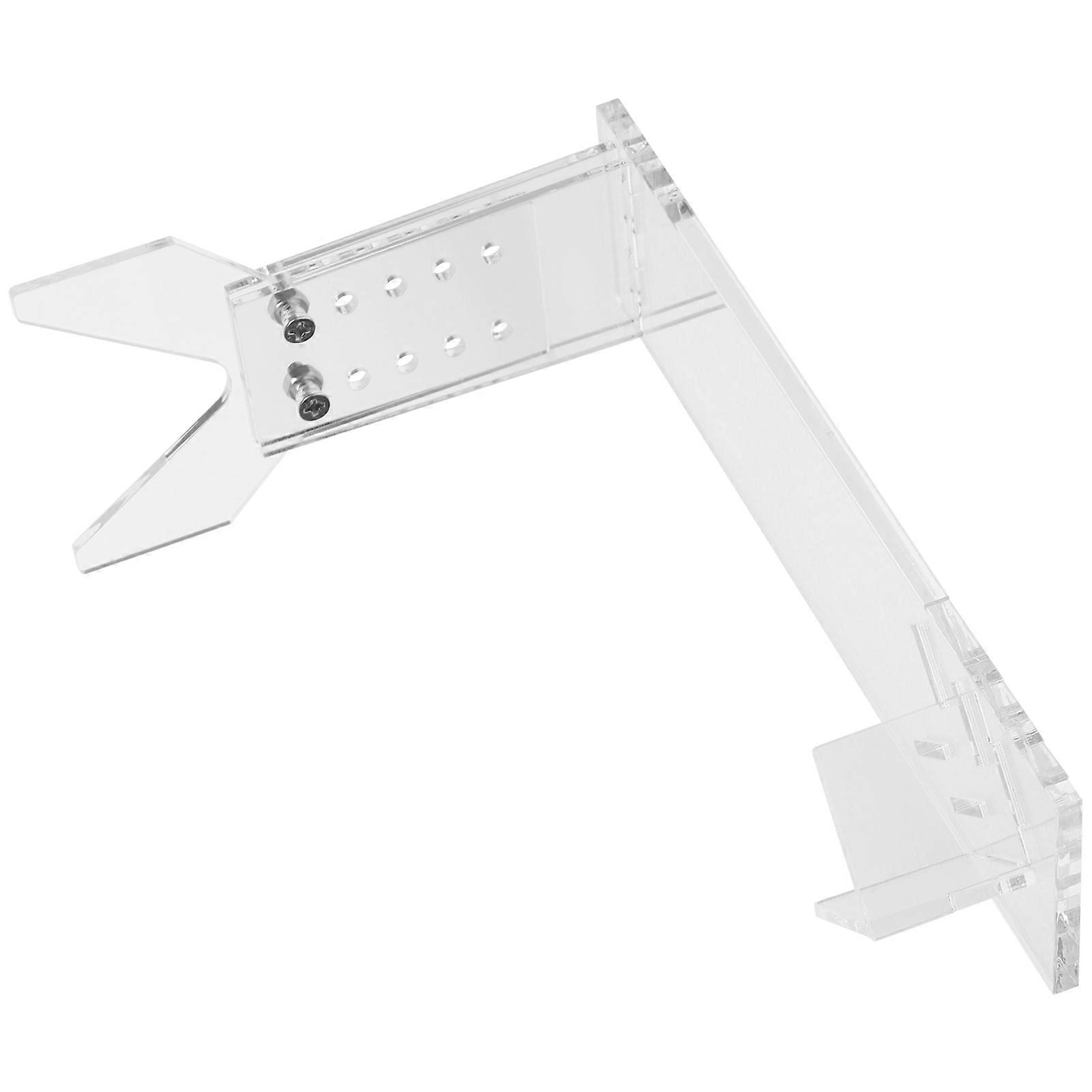 Figure Stands Adjustable Action Figure Display Stand Model Display Transparent Acrylic Stable Support 1Set