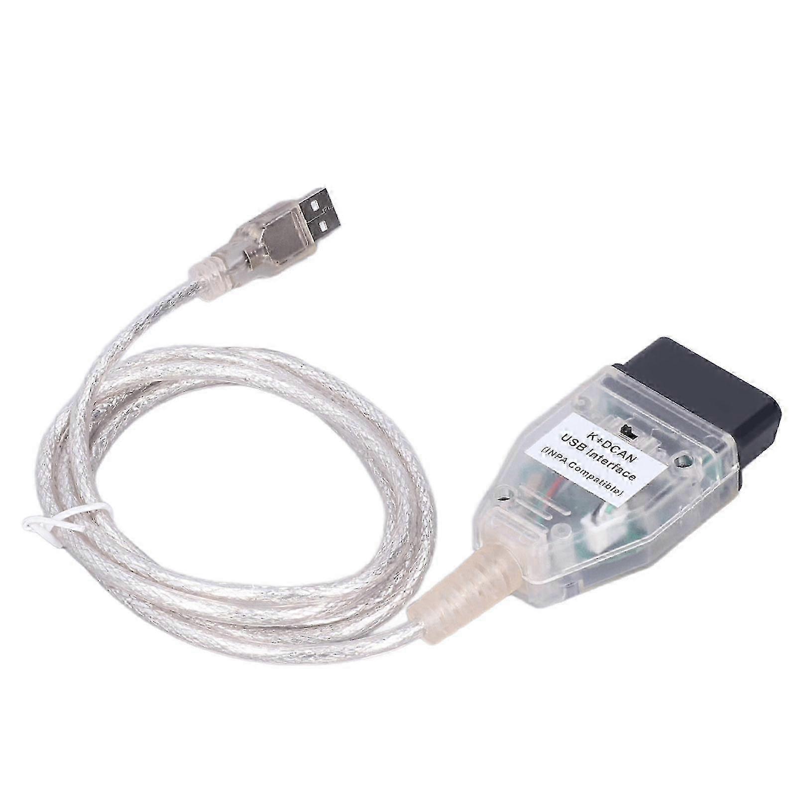 New K+dcan Obd2 Usb Car Diagnostic Cable With Switch Replacement For 1 Series E81 E82 E83 E87 E88 2004-2011