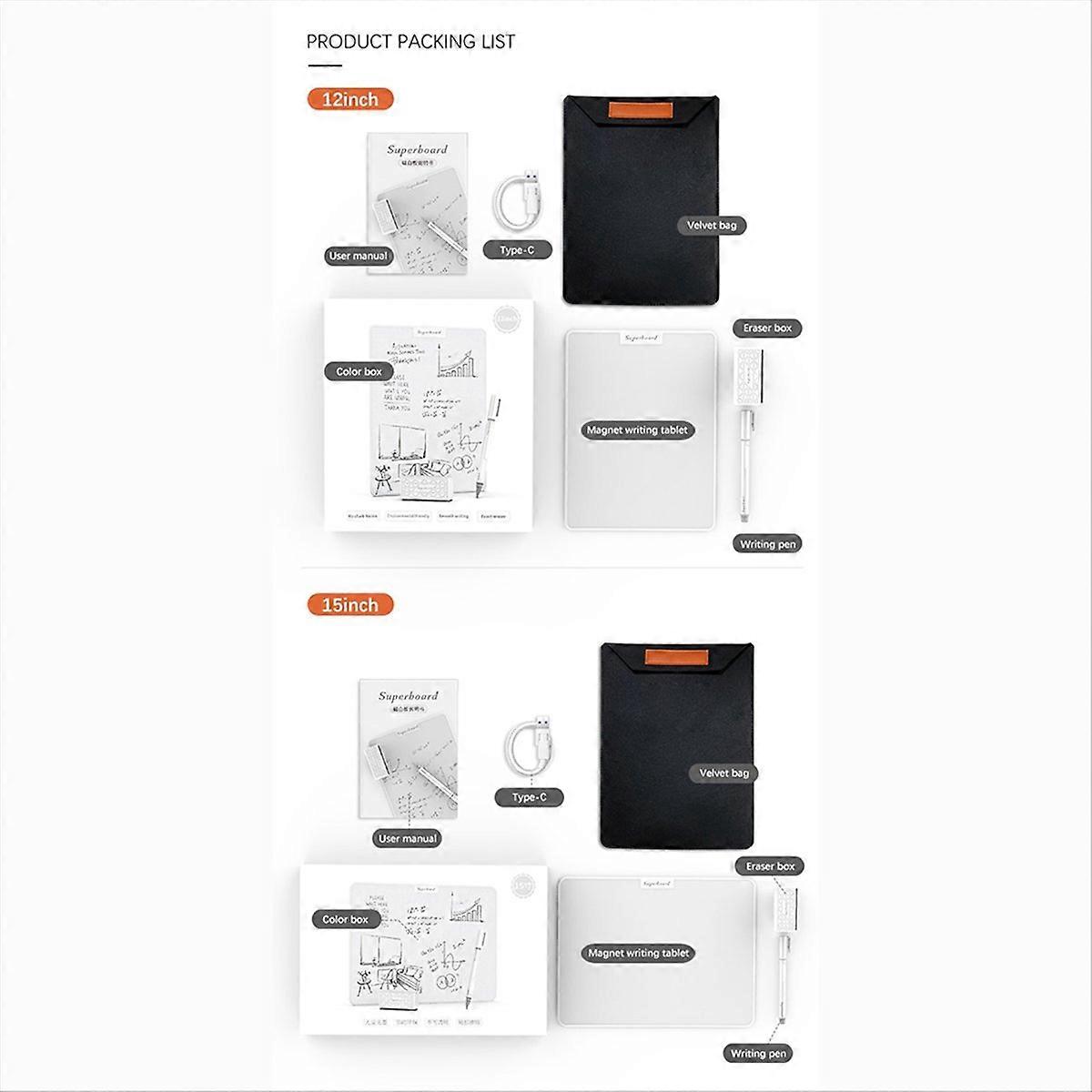 Handwriting magnetic drawing board, 12-inch