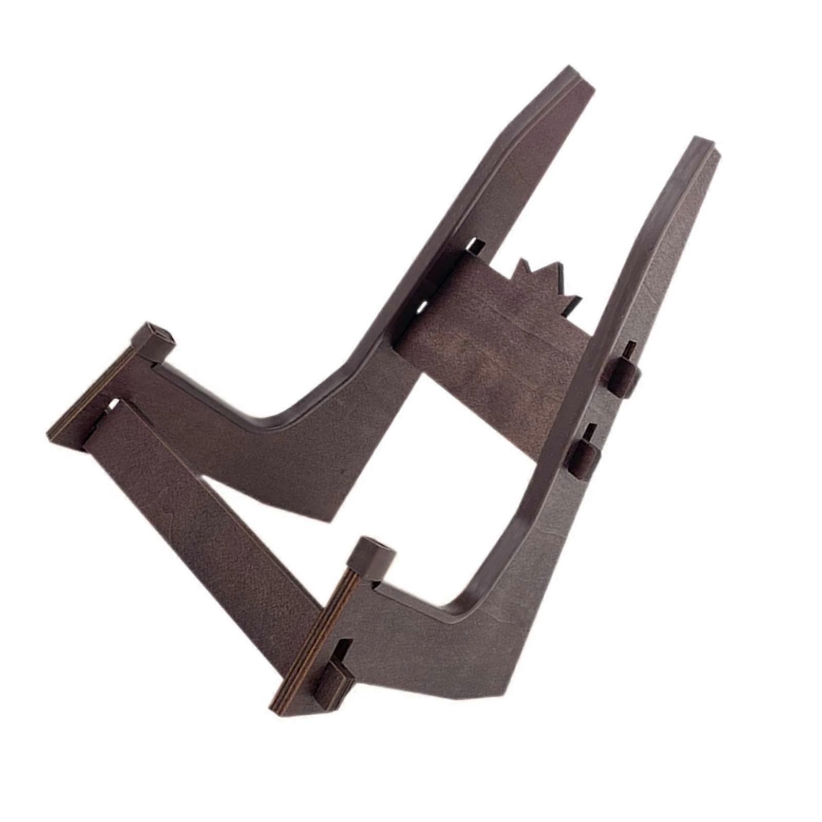 Portable Stringed Instrument Stand Wooden Guitar Cello Holder with Detachable Frame Antislip Feet for Stable Support Multicolor