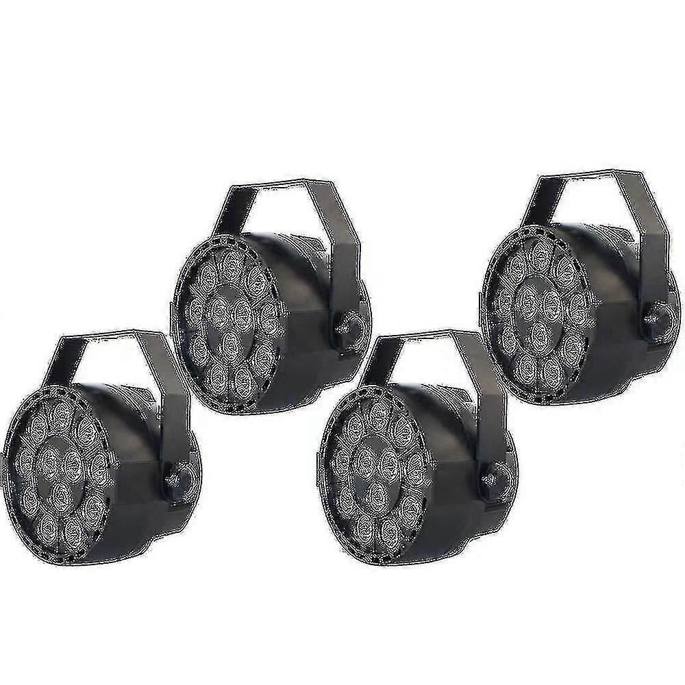 4x Led Par64 Stage Light Rgbw Dmx512 Stage Lighting