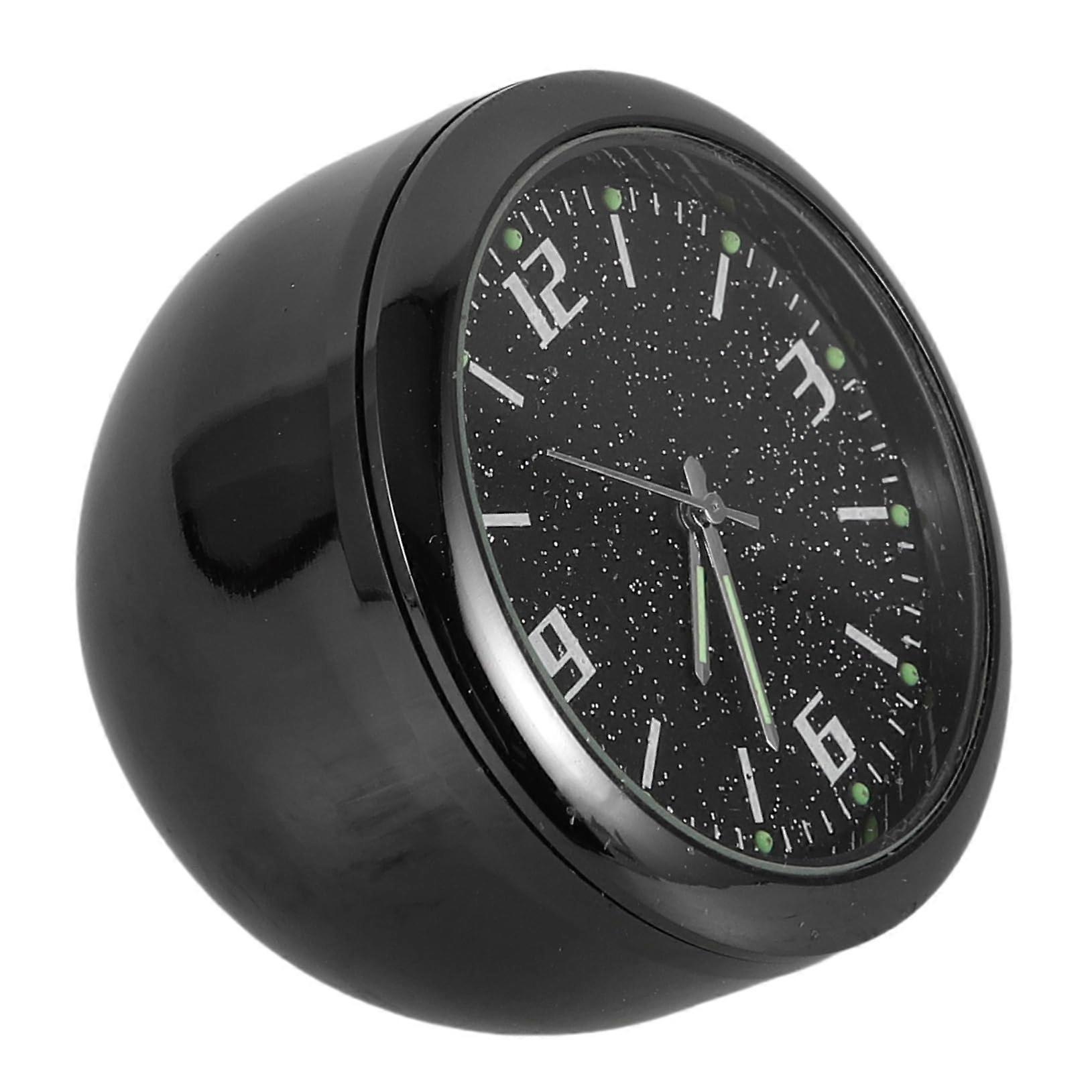 Car Dashboard Clock with Luminous Night Display, Accurate Timekeeping, Easy Stick On Installation