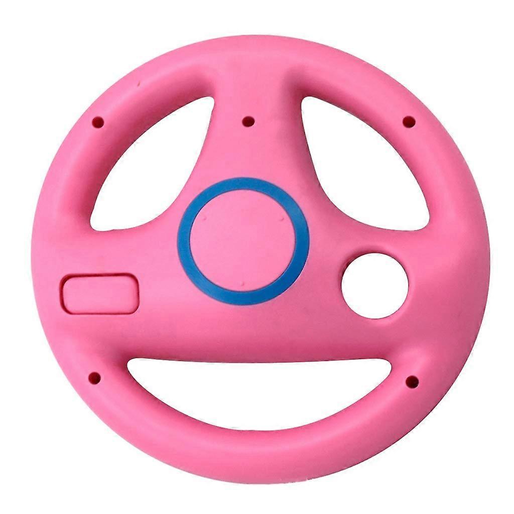 Steering Wheel Compatible with Wii for Mario Kart with Ergonomic Comfort Grip and ImpactResistant ABS Design