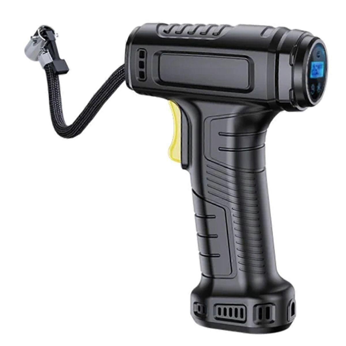 Portable 120W Multifunctional Automobile Air Pump Tire Inflator Emergency Repair Tool Digital Display Compact Automobile