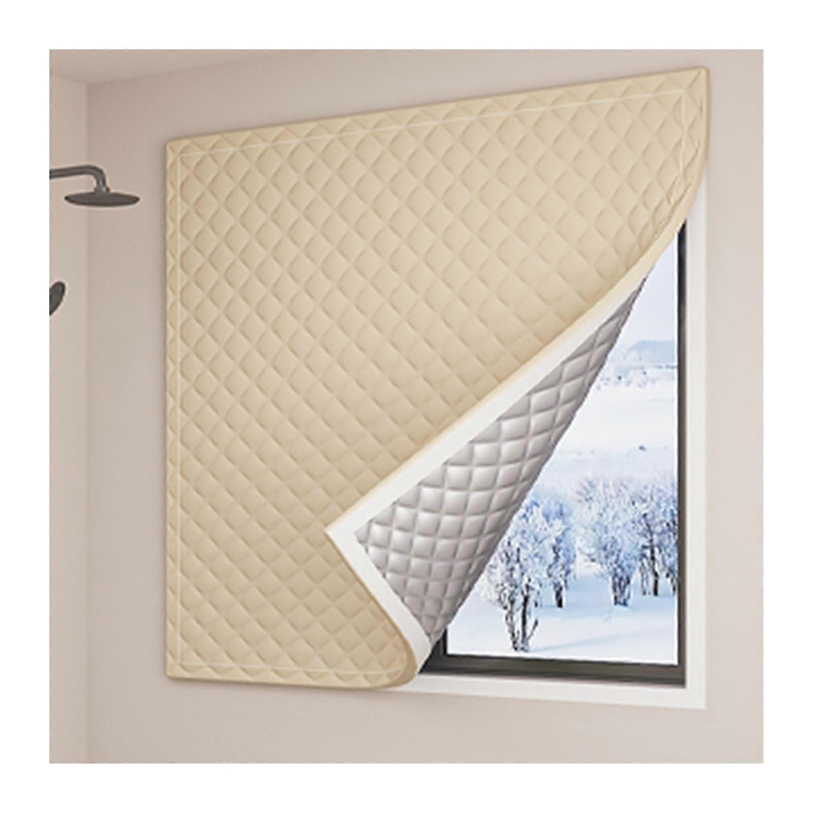 Thermal Insulated Curtains for Winter Energy Saving Noise Reduction Reusable Warmth Retention