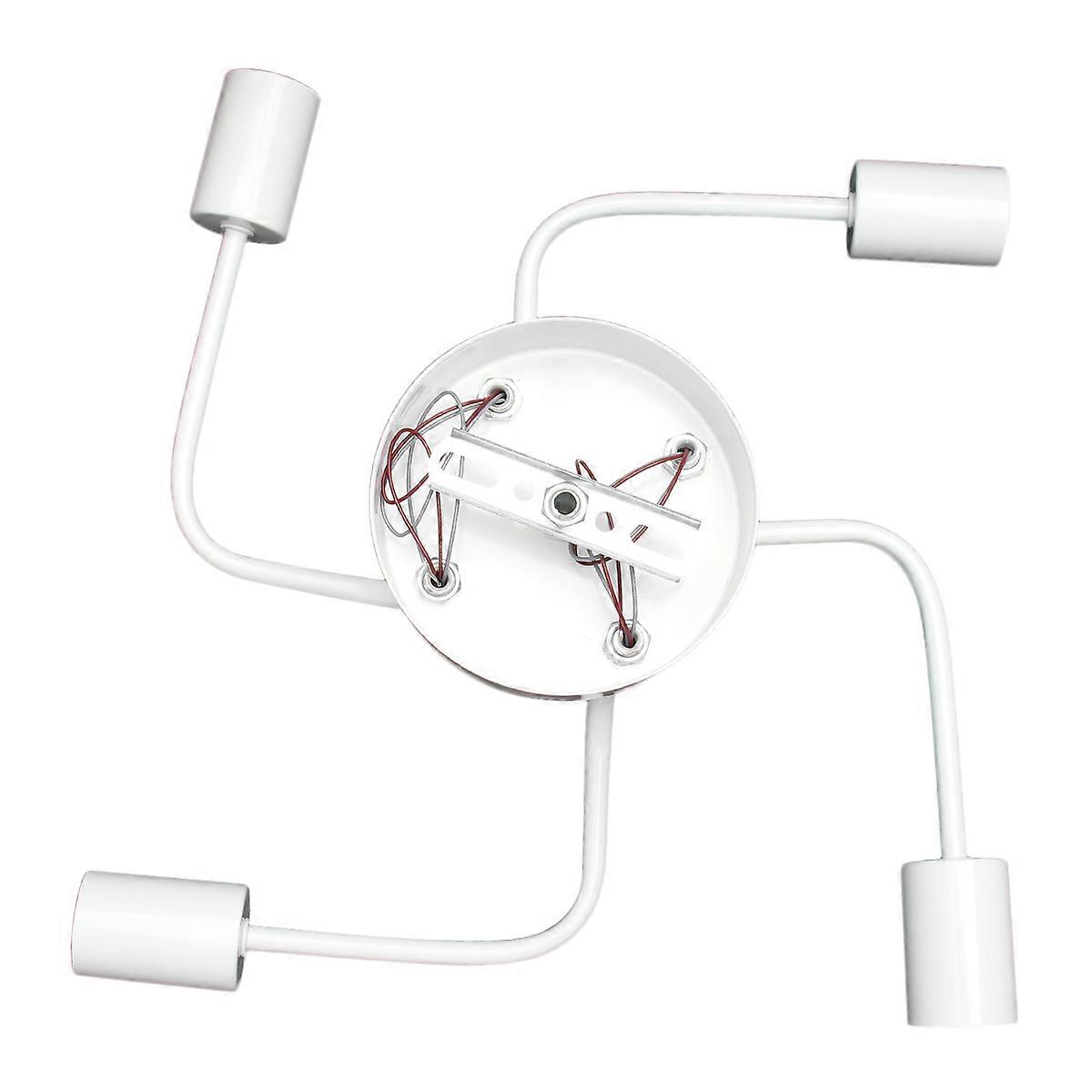 Simple Light Accessory Modern Ceiling Light for Lighting 2 White Pieces