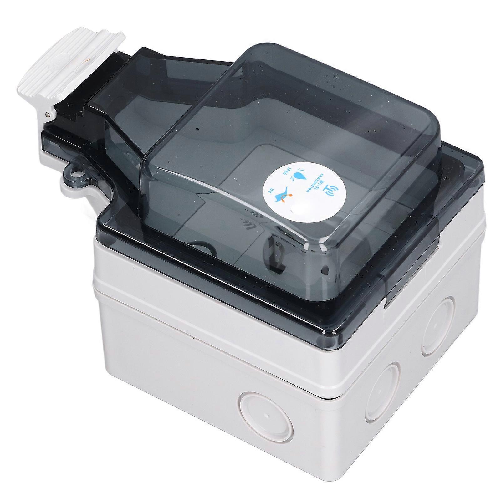 Waterproof Power Socket Outdoor IP66 Rainproof Wall Electrical Wifi Smart Plug Type 86 16A