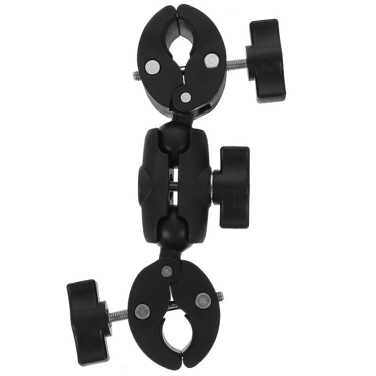 Motorcycle Camera Mount Clamp 2Pcs for Stable Handlebar Camera Holder
