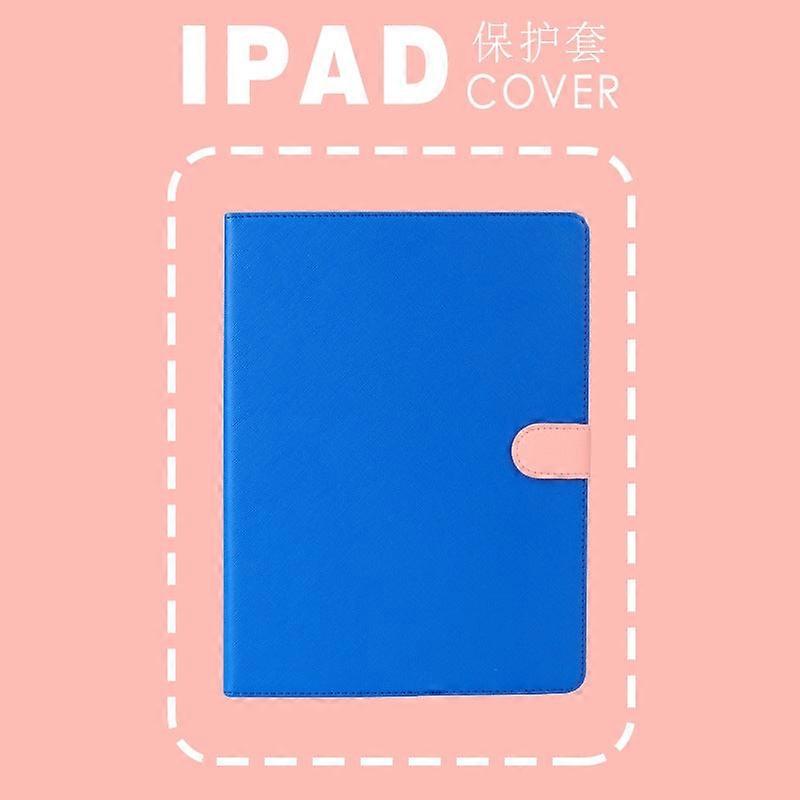 Stylish Case For Ipad 2/3/4 Blue Original Size Small Clear