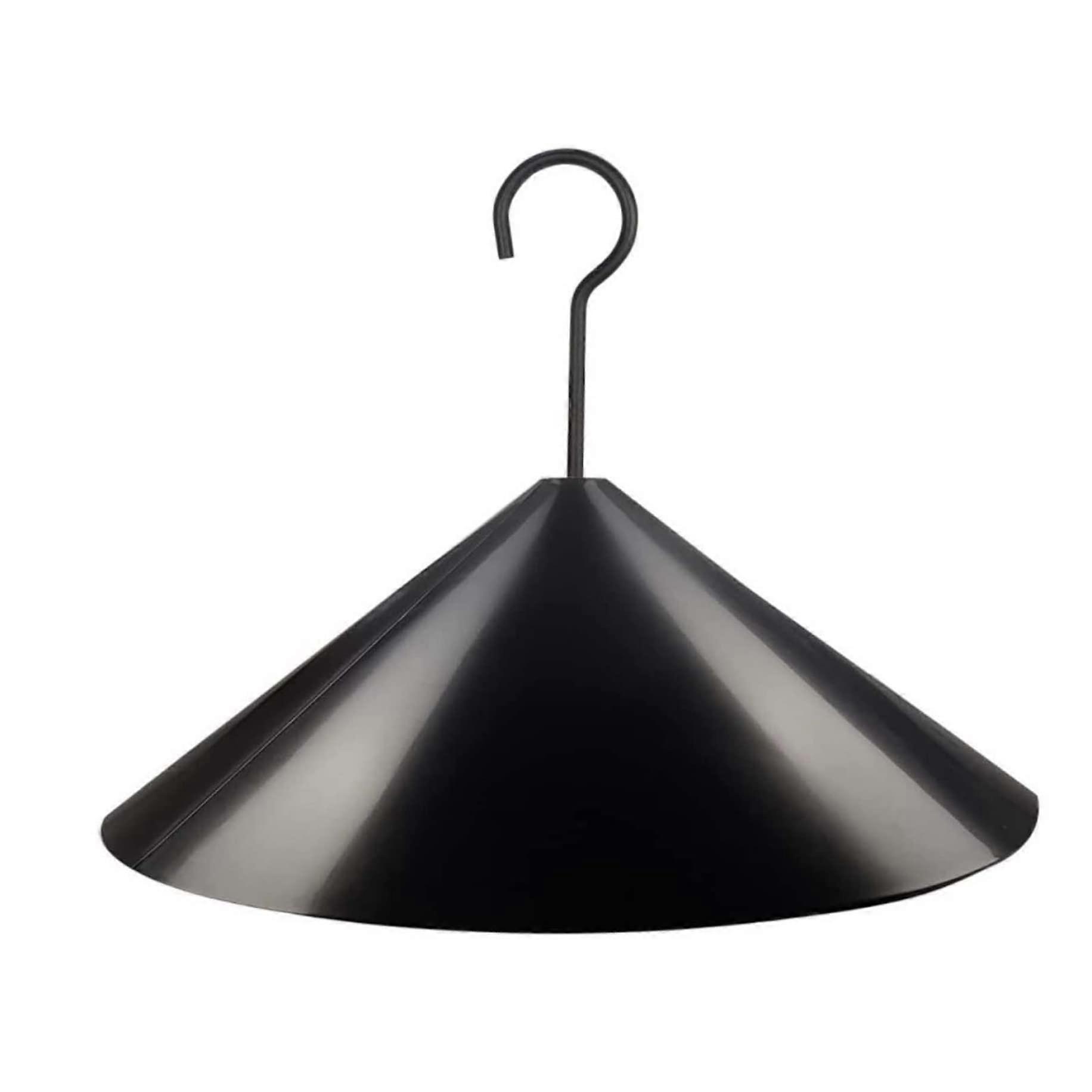 18 Inch Wrap Around Squirrel Baffle with Smooth Surface for Bird Feeder Pole Protection