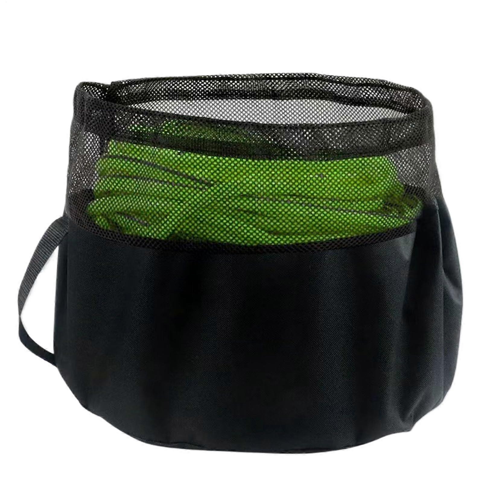 RV Sewer Hose Storage Bag with Mesh Ventilation, DoubleLayer Durable Polyester Organizer 40x31cm