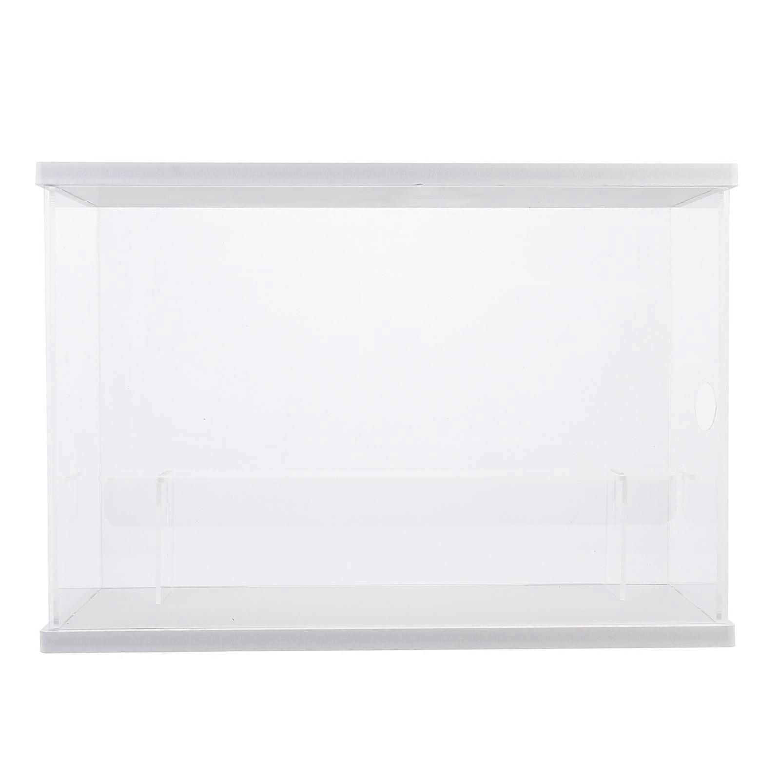 Figures Display Stand Box For Home 32X22X12CM Durable Dustproof 1Set