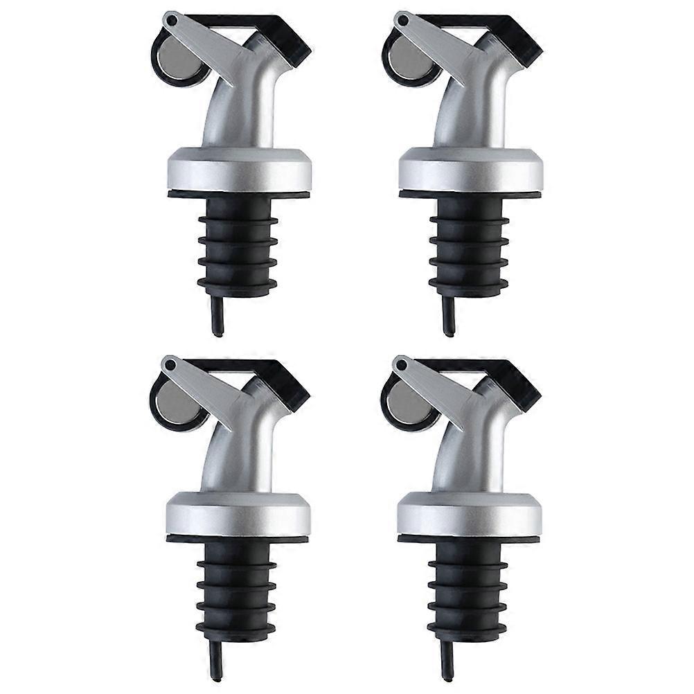 Spout For Olive Oil Bottle Multi-Function Bottle Plug Practical Design Household Items 4Pcs