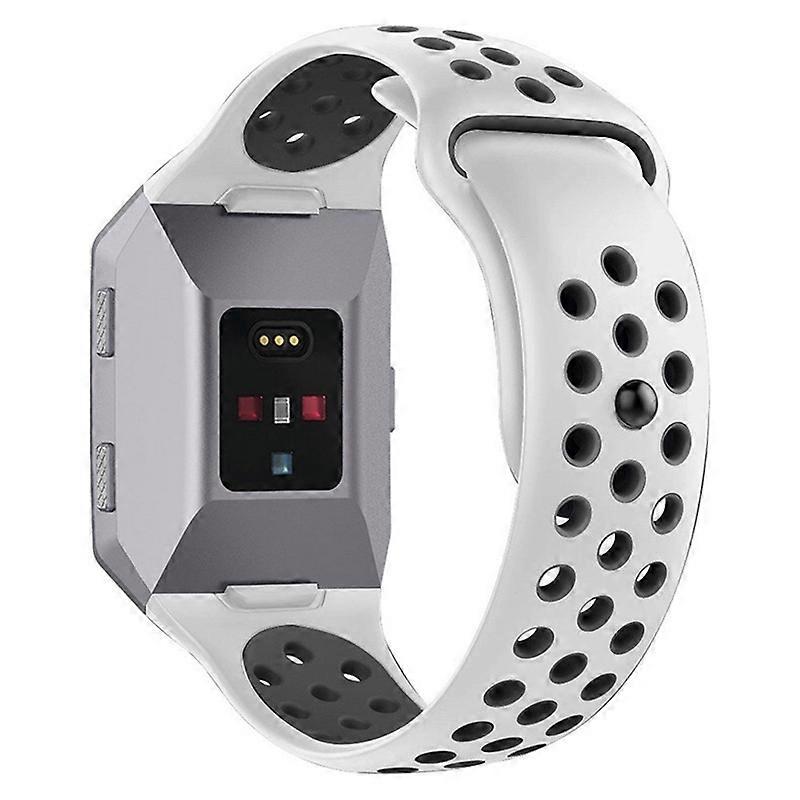 Bi-olor Silicone Watch Band for Fitbit Ionic