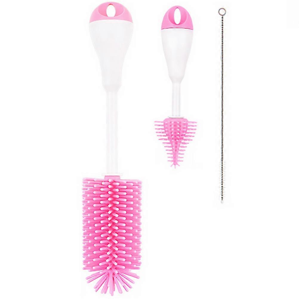 Straw Brush Feeding Bottle Brush for Cleaning 2Sets