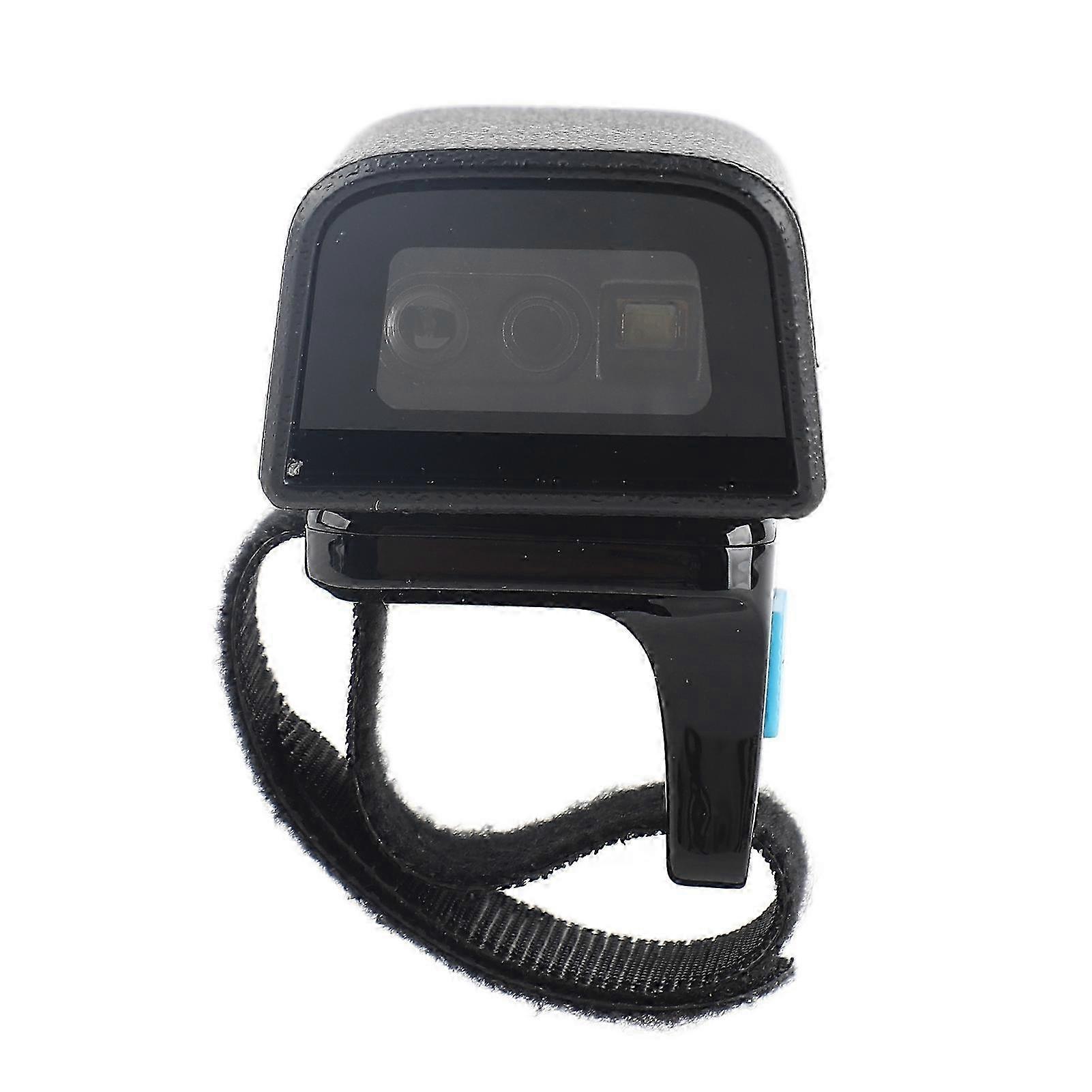Wearable Ring Type Barcode Scanner USB Wired+2.4G+BT Three-mode Connection Support One-dimensional Barcode/QR Scanning 25-26