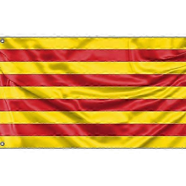 Senyera Catalonia Flag Pattern 571