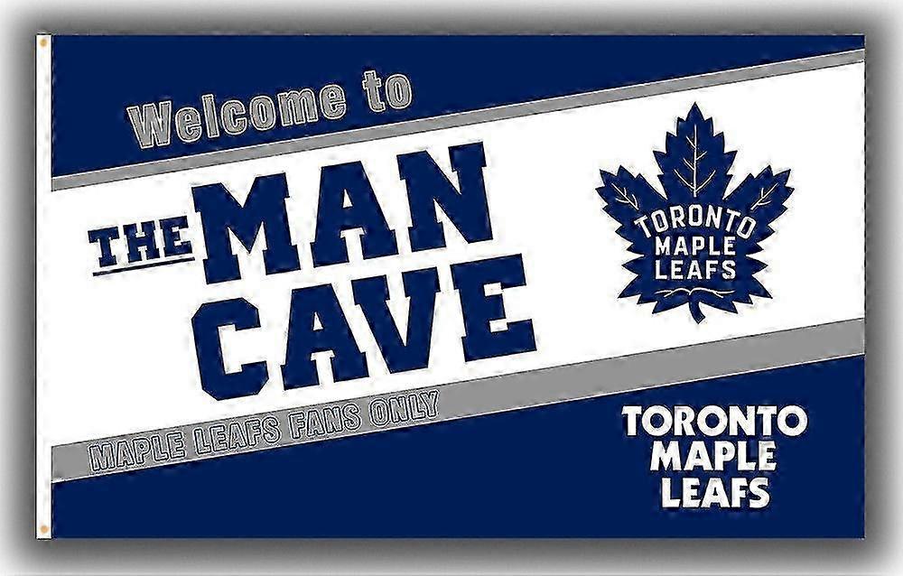 Toronto Hockey Team Memorable Flag Leafs Man Cave Shape 547