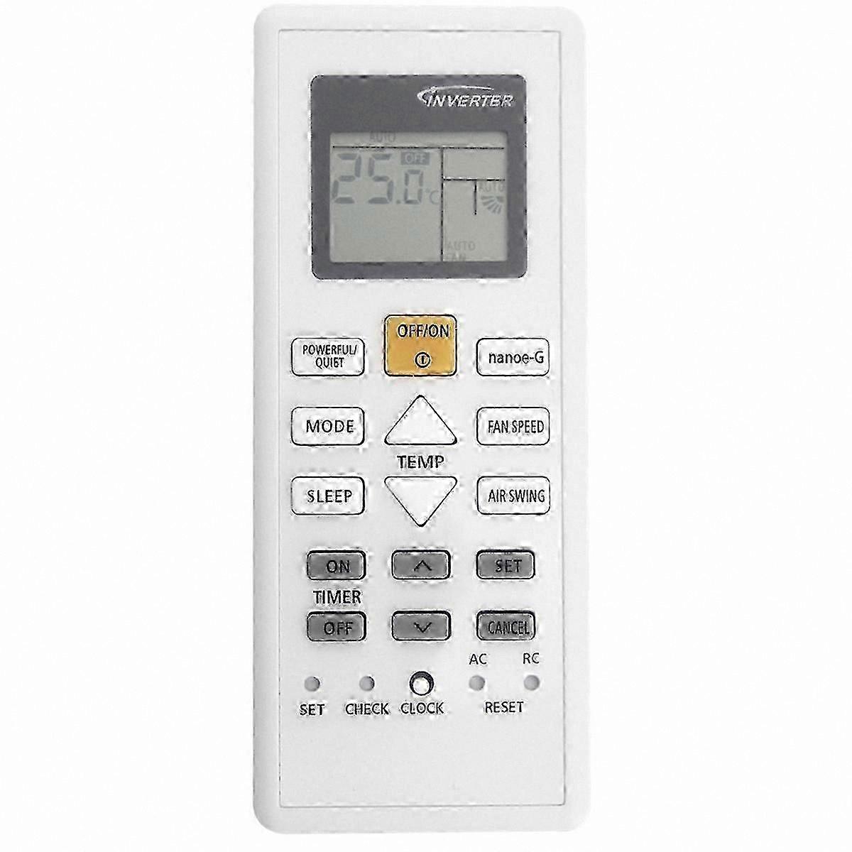 Universal AC Remote Control Replacement for Air Conditioner-Compatible with A75C10600 Models