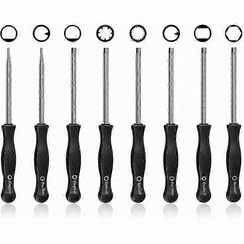 8PCS Carburetor Screwdriver Set for 2-Stroke Engine Adjustment