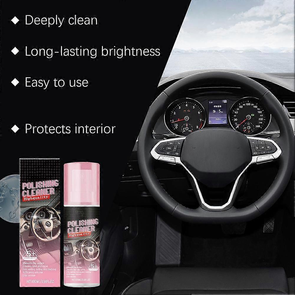 Polishing Cleaner For Car Interior DetailingRubberLeather