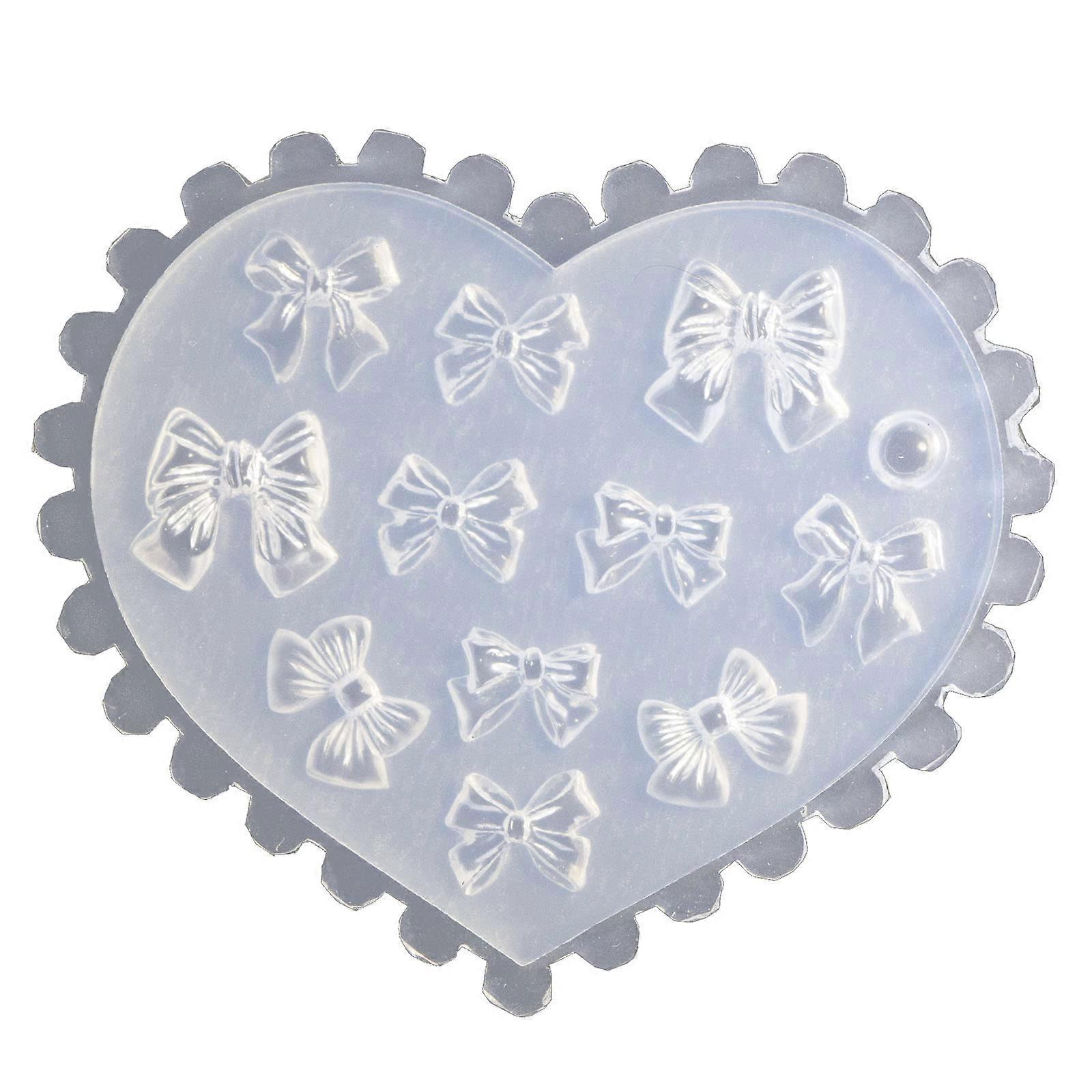 3D Silicone Nail Art Mold for DIY, Realistic Designs, Multiple Patterns, Durable and Flexible