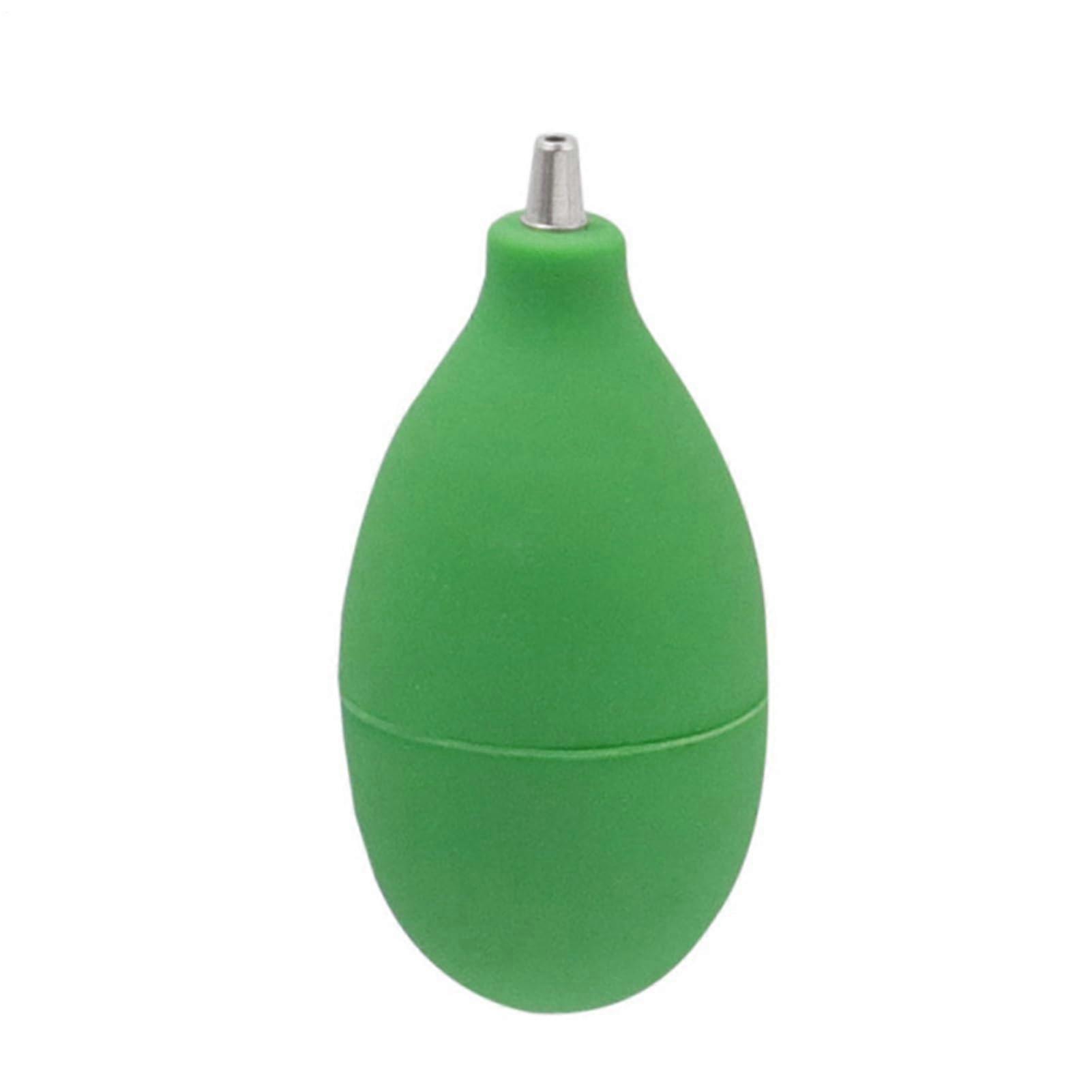 Electronics Air Blower Silicone Refillable Powerful Dust Removal for Camera Laptop Keyboard Green