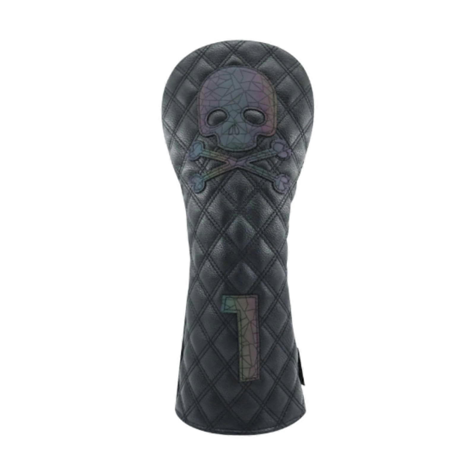 Golf Head Cover for Woods with Long Neck Plush Lining ScratchResistant Unique Pattern