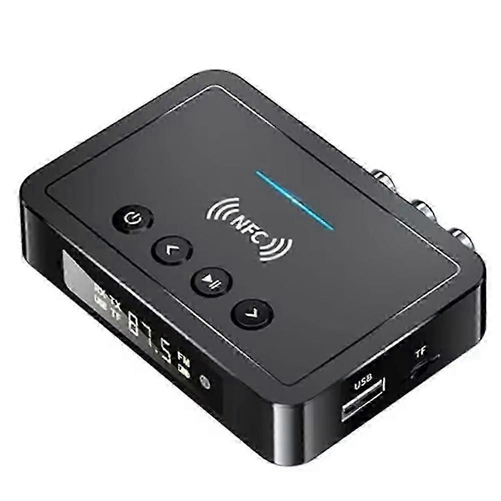NFC Bluetooth Receiver 5.0 Bluetooth Transmitter FM Three-in-One Bluetooth Adapter Computer Universal