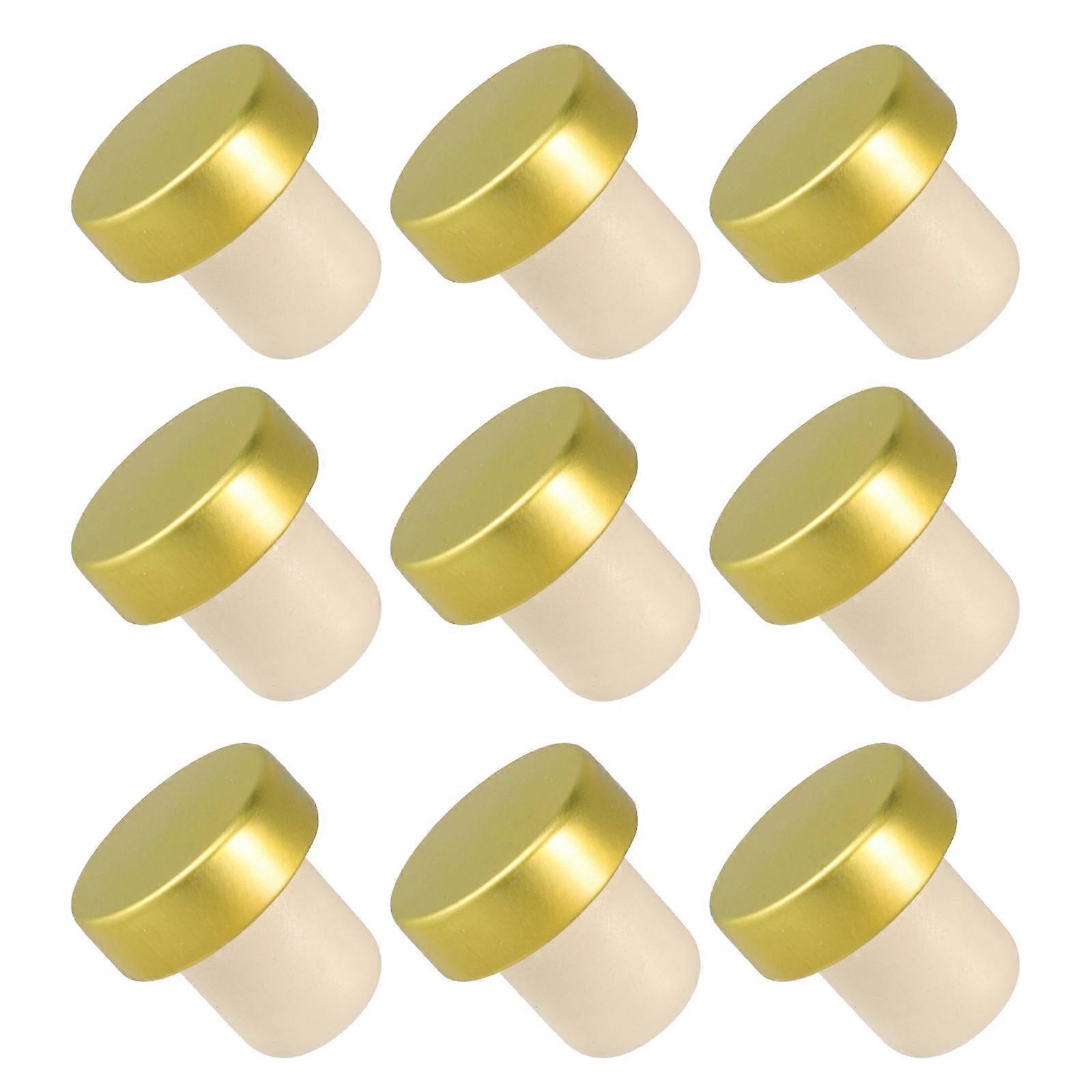 Practical Stoppers for 9Pcs Golden Plugs