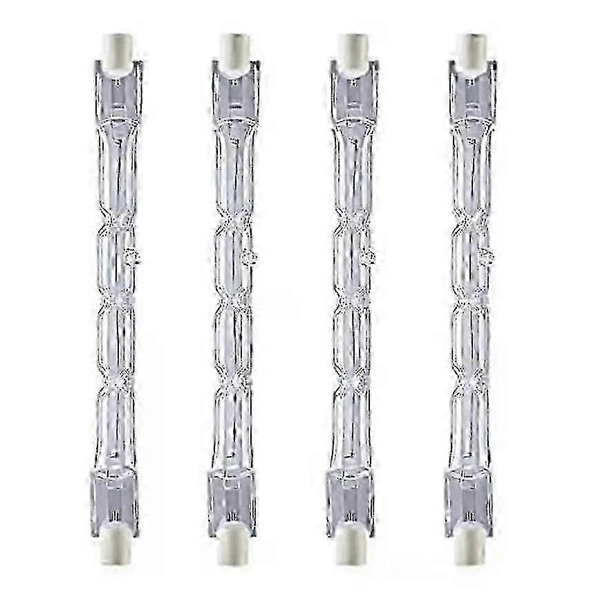 R7s 230W halogen floodlight bulbs dimmable 4pcs for security lights