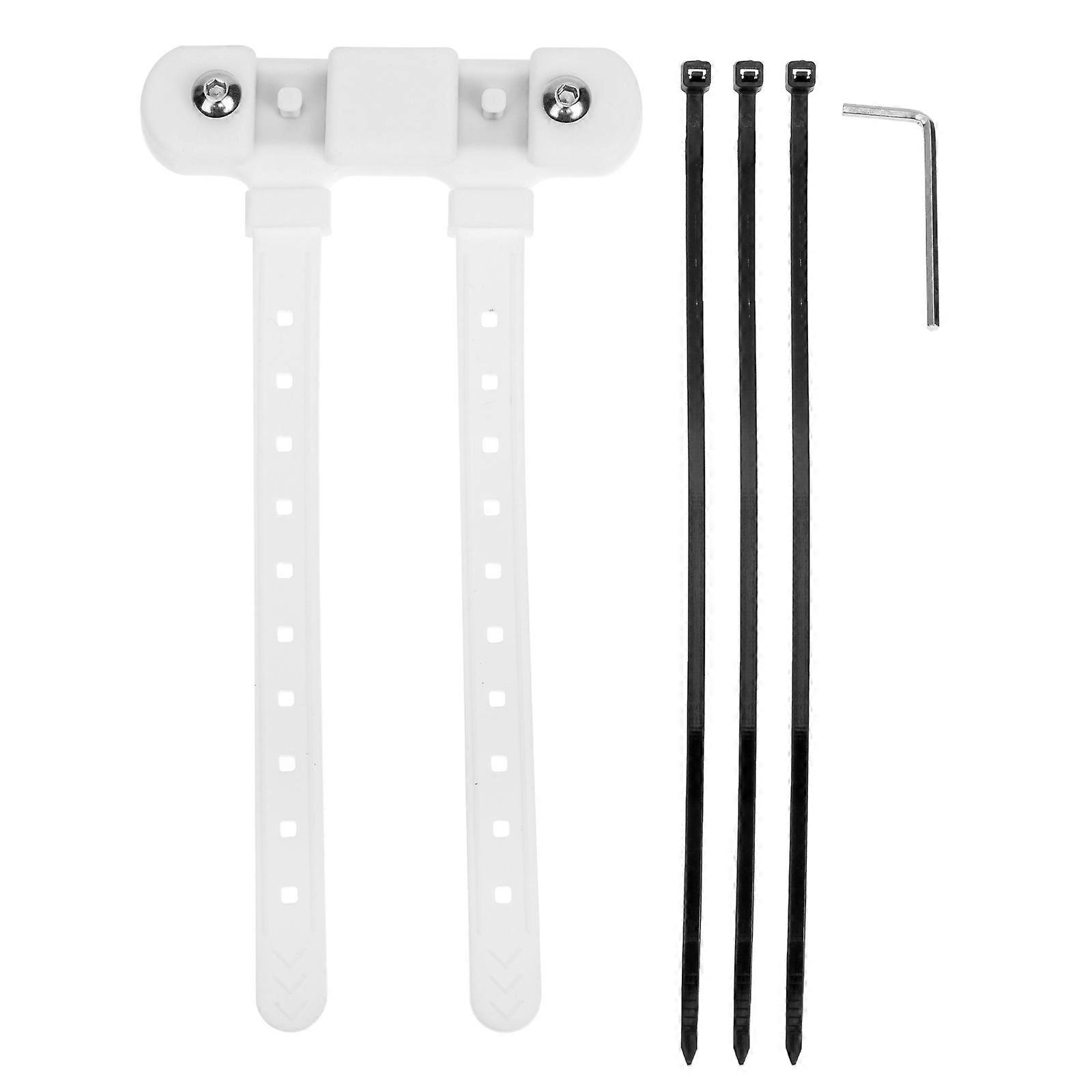 Bike Water Bottle Holder Mount Base with Strap for 1Set Use