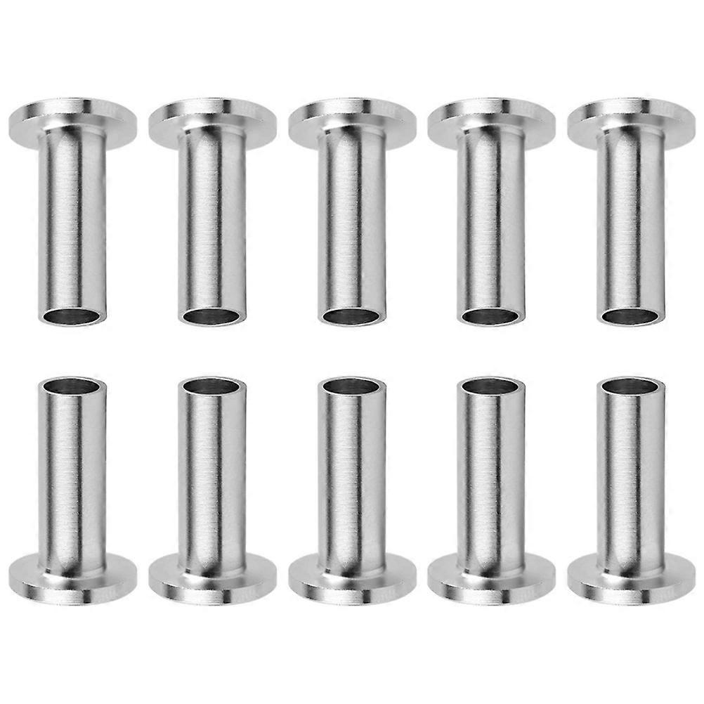 Electric Cable Protector Sleeves Silver Stainless Steel for Protecting Hands 10Pcs