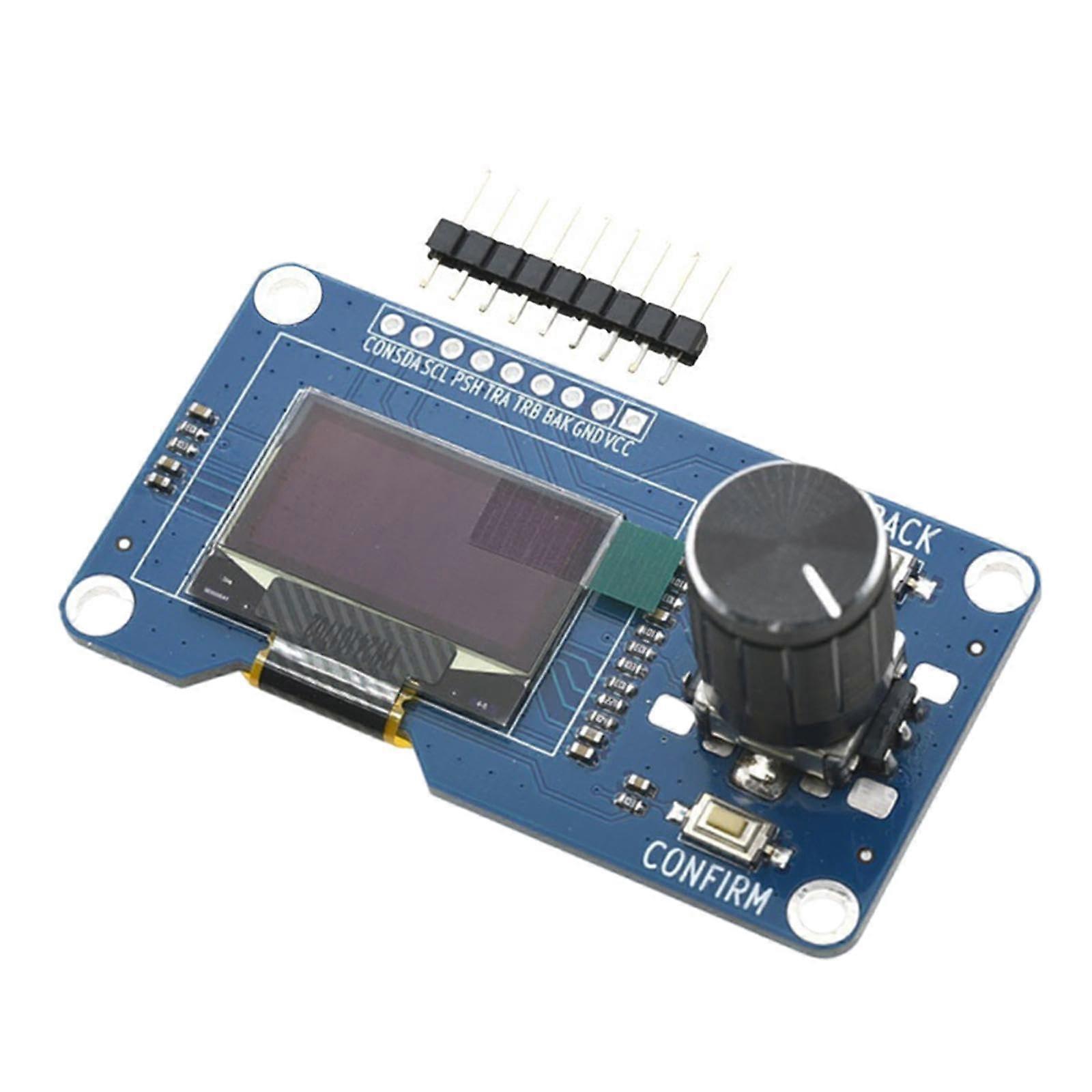 1.3 Inch OLED Display Module with EC11 Rotary Encoder,  Resolution, Fast IIC Interface for Arduino