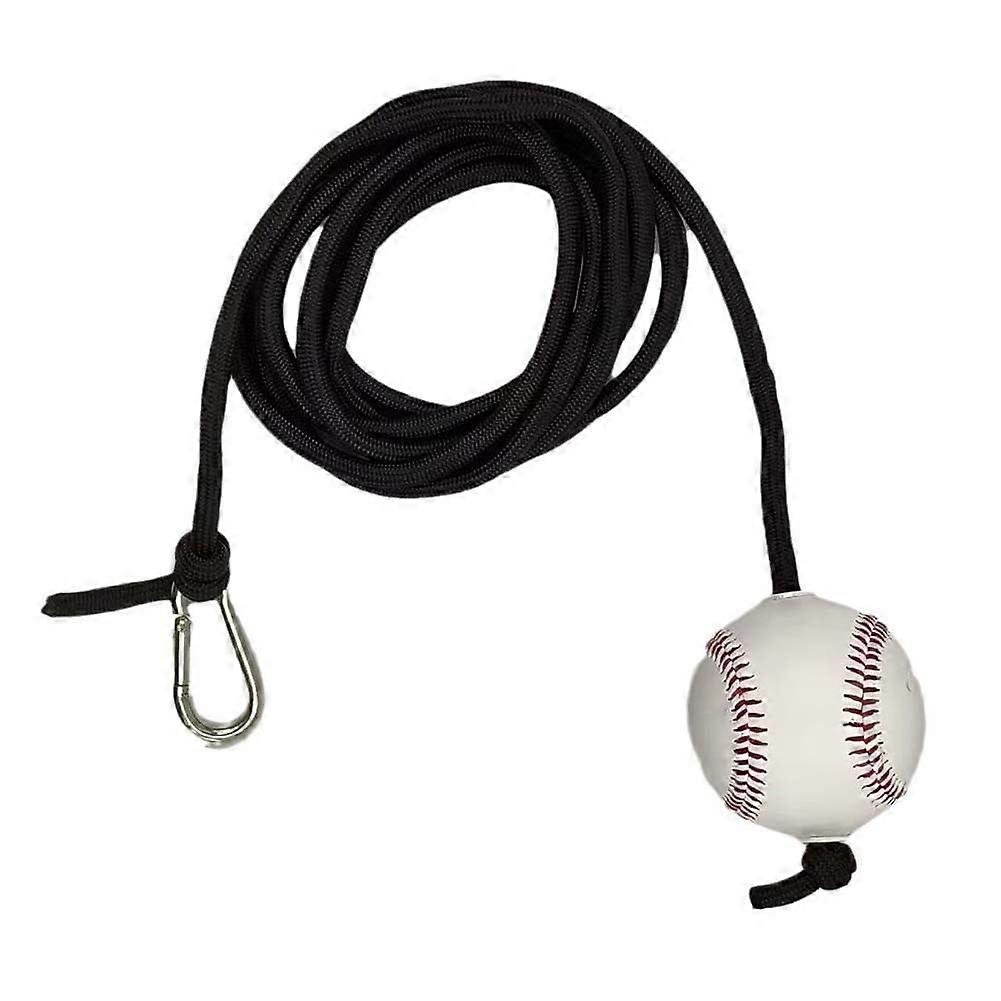Baseball Batting Trainer With Elastic Rope Hook Baseball Hitting Practice Tool