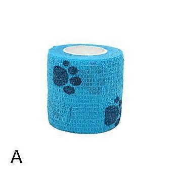 Clerance PawCasa CQJJTKX Husdjursplast Veterinärplast för hundar Hundtassbandage för sår Självhäftande bandage för sårvård Första hjälpen Sammanhängande gasbinda för