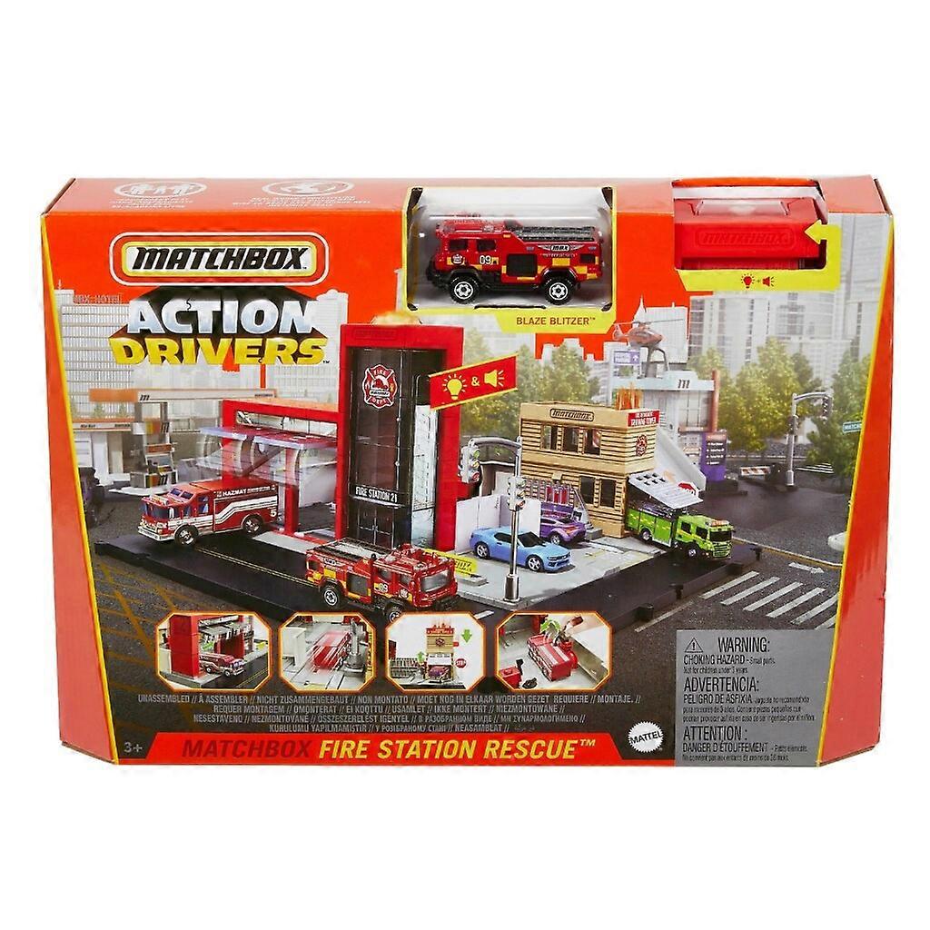 Matchbox Action Drivers playset with 1:64 car