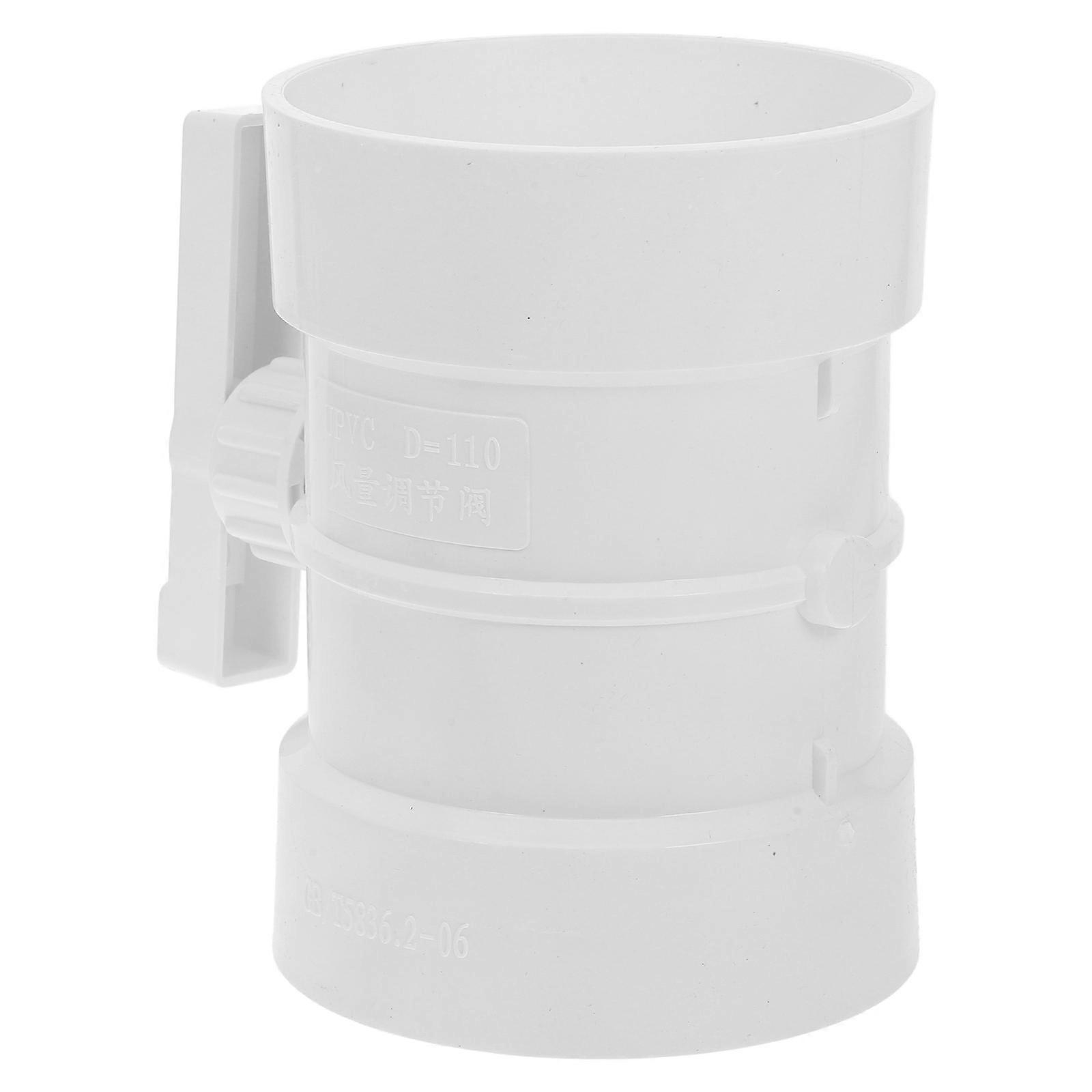 Manual Volume Control Damper for Ducting with Anti Backflow Function