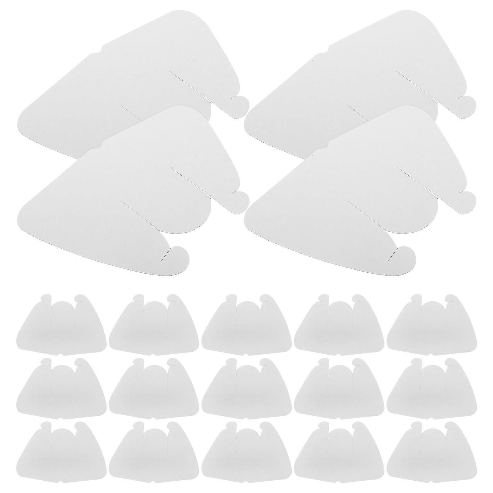 PVC Baseball Cap Insert Hat Inner Support for Cap 25Pcs White
