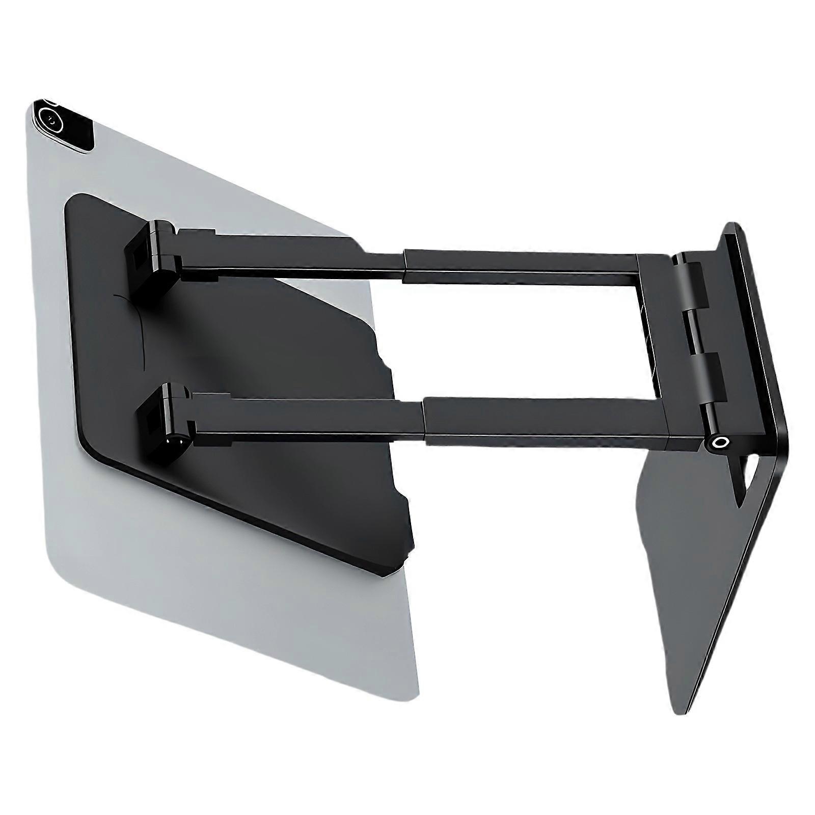 Foldable Laptop Tablet Stand For Work And Study With Ergonomic Design And Stable Support  Black