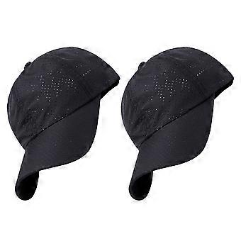 Sunproof Baseball Hat For Men Women UV Protection Hat For Running Camping Beach Day Polyester 20.00X16.00X11.00CM 2Pcs