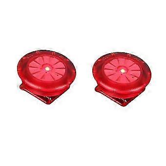 Lot de 2 mini lampes LED rouges pour la course de nuit